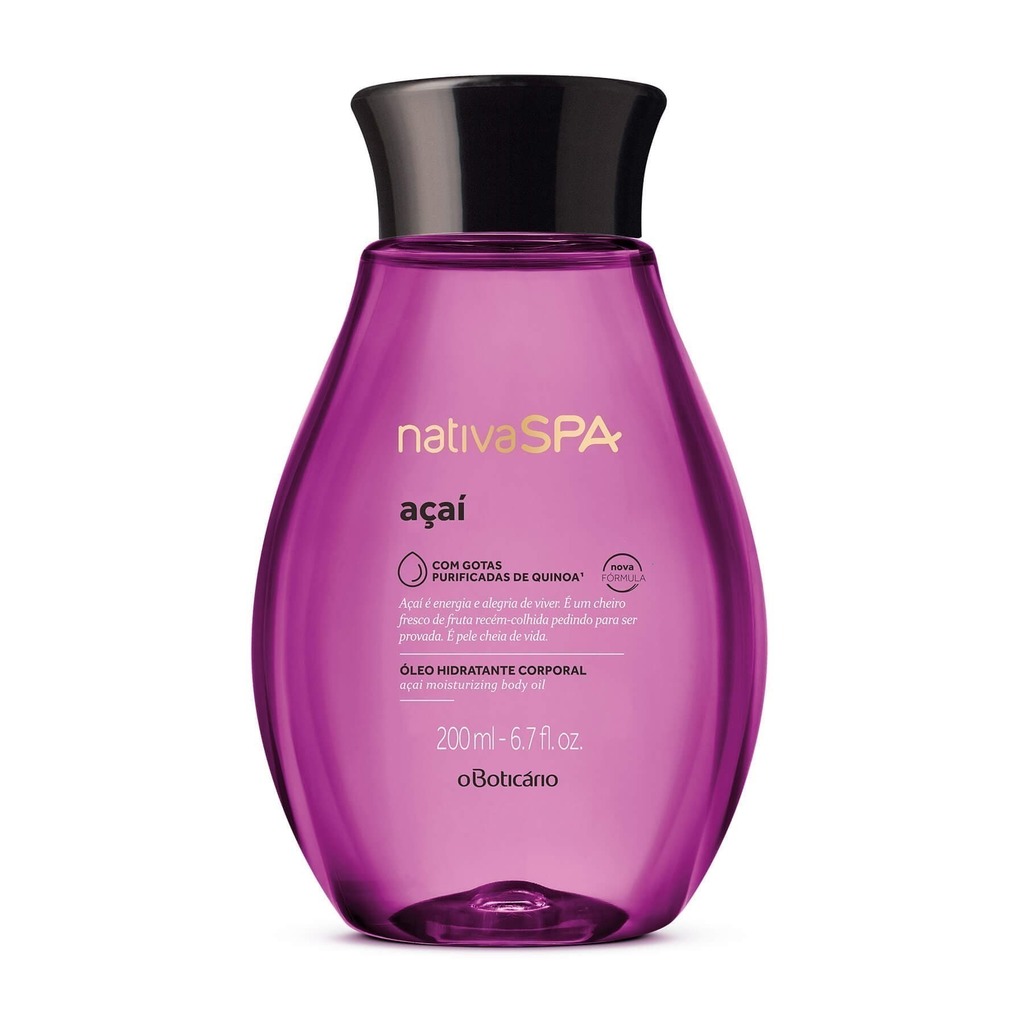 Nativa Spa Óleo Hidratante Corporal Acai 200 ml